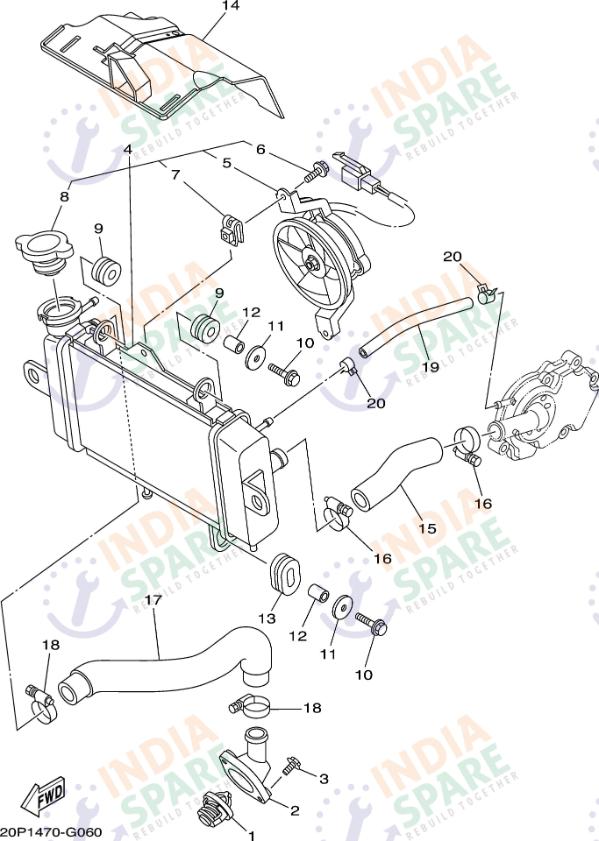 RADIATOR & HOSE